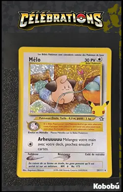 Carte Pokemon Melo 20/111 EB7.5 Celebrations 25 ans epee et bouclier - Image 1