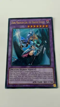 Yu-Gi-Oh! Dark Magician Girl The Dragon Knight DRL3-EN044 Ultra Rare Mint 1st Ed - Image 1