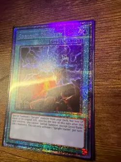 Yugioh! Spright Starter (Starlight Rare) RA05-EN068 Rarity 1st Edition NM - Image 2