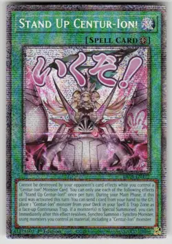 Stand Up Centur-Ion! (Starlight Rare) Rarity Collection 5 RA05-EN122 NM Yu-Gi-Oh - Image 1