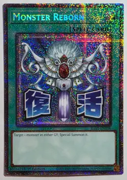 Yugioh Monster Reborn RA05-EN108 Starlight Rare 1st Edition - Image 1