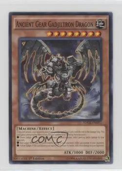 Ancient Gear Gadjiltron Dragon 1st Ed. YuGiOh gia Rampage Structure Deck - Image 1