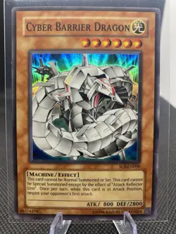 konami yugioh cyber barrier dragon shadow of infinity SOI-EN006 super rare holo… - Image 1