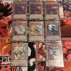 YUGIOH Albaz Branded Bystial / W Quarter Century R Deck W Oversleeves/Deck Box - Image 2