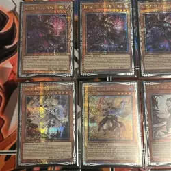 YUGIOH Albaz Branded Bystial / W Quarter Century R Deck W Oversleeves/Deck Box - Image 3