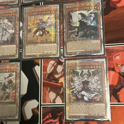 YUGIOH Albaz Branded Bystial / W Quarter Century R Deck W Oversleeves/Deck Box - Image 4