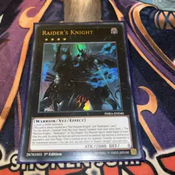 Raider's Knight PHRA-EN040 Ultra Rare Near Mint 1st Edition Yugioh - Image 1
