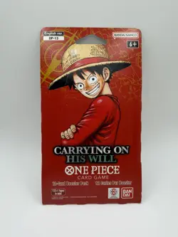 One Piece OP-13 Carrying on His Will Sleeved Booster Packs LOT 5 ENGLISH Sealed - Image 2