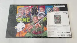 ONE PIECE OFFICIAL PLAYMAT LIMITED EDITION VOL 4 RORONOA ZORO OP12-020 SEALED - Image 1