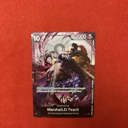 Marshall D Teach Promo P-100 One Piece Event Pack 8 New Four Emperors English - Image 1