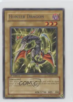 Hunter Dragon 1st Ed. YuGiOh Tactical Evolution #TAEV-EN04 2007 - Image 1