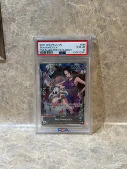 2025 ONE PIECE PROMOS PSA MAGAZINE EXCLUSIVE #038 BOA HANCOCK PSA 10 - Image 3