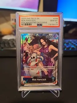 2025 One Piece Promos PSA Magazine Exclusive #038 Boa Hancock PSA 10 - Image 1