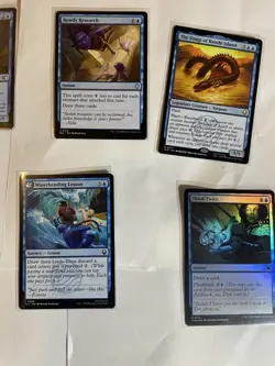 MTG Bulk Lot #13 10 Cards: Mono-Blue Draw Theme, Cube/EDH/Deckbuilding - Image 3