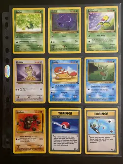 Team Rocket Jungle Fossil Base Set Pokemon Cards No Duplicate Bundle WOTC 1999 - Image 1