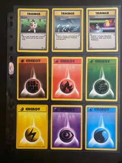 Team Rocket Jungle Fossil Base Set Pokemon Cards No Duplicate Bundle WOTC 1999 - Image 3