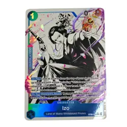 One Piece - Ace & Newgate Starter Deck ST22-002 - Izo - Super Rare - NM (1 Card) - Image 2