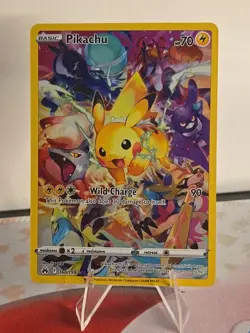 Pokemon Pikachu TCG Card Crown Zenith 160/159 Holo Secret Rare NM/Mint Condition - Image 1