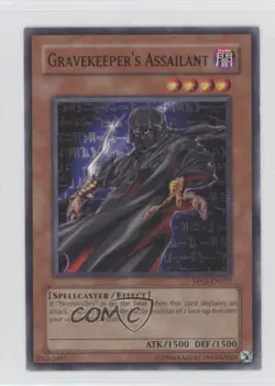 Gravekeeper's Assailant Unlimited YuGiOh Retro Pack 2 #RP02-EN077 2009 - Image 1