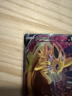 Jolteon V SWSH183 SWSH: Sword & Shield Promo Cards Holo NM - Image 2