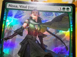 Nissa Vital Force mythic foil magic the gathering trading card singles - Image 2