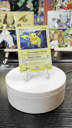 Raichu - 15/123 - Pokemon Mysterious Treasures Holo Card NM - Image 2