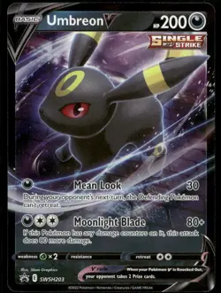 Umbreon V - Promo SWSH: Sword & Shield Promo Cards SWSH203 NM - Image 1