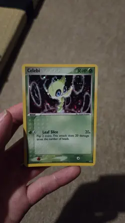 Celebi Black Star Promo 029 Holo Promo Pokemon Card 2005 - Image 4