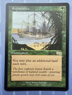 Exploration Urza's Saga 250/350 VINTAGE 1998 Magic The Gathering - Image 2