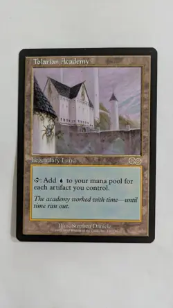 Tolarian Academy Urza's Saga MTG NM Free shipping with tracking 3 - Image 1