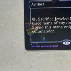 FOIL Jeweled Lotus (Borderless) Commander Masters Mtg Magic NM - Image 4