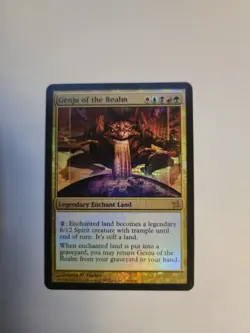 1x Genju of the Realm - Betrayers of Kamigawa - Foil LP MTG Magic - Image 1