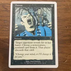 Duress MTG Alter/Altered Art - Image 1