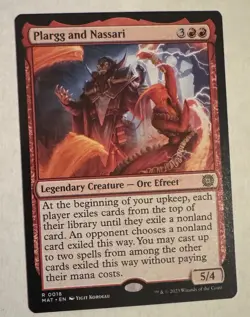 Plargg and Nassari (018) March of the Machine: The Aftermath MAT MTG Magic - Image 2