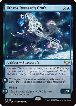 Uthros Research Craft 0007 Near Mint EOC Commander: Edge of Eternities MTG Magic - Image 1