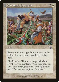 x1 Prismatic Strands x1 MTG JUdgment Magic The Gathering - Image 1