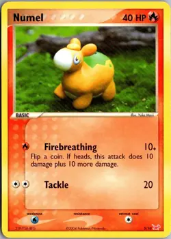 2004 EX, Trainer Kits - EX Trainer Kit—Latias Numel Basic/No Rarity #5 - Image 1