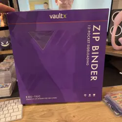 Vault X - 12 Pocket Exo Tec Premium Zip Binder - Pokemon SV1 Edition - New - Image 1