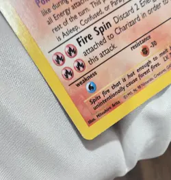 Pokemon TCG wizard 1999 Base Set CHARIZARD 4/102 Holographic Rare. - Image 4