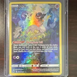 Pokemon Mew Ultra Rare Full Art Holo Crown Zenith Galarian Gallery GG10/GG70 - Image 1