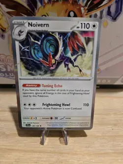 Pokemon TCG : 128/159 Noivern : Rare Holo Card : Journey Together - Image 1