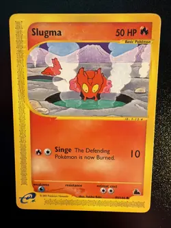 Pokemon Skyridge Slugma 99/144 LP - Image 1