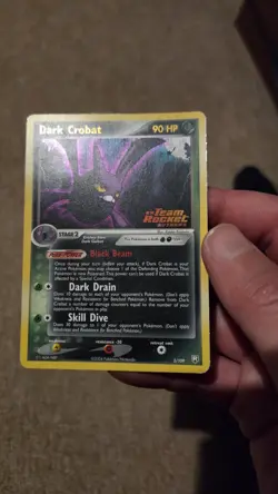 Dark Crobat 3/109 - Holo Rare Team Rocket Returns - Pokemon TCG - Image 3