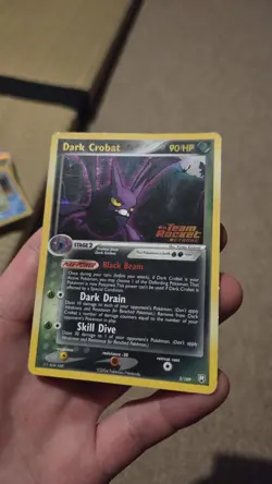 Dark Crobat 3/109 - Holo Rare Team Rocket Returns - Pokemon TCG - Image 4