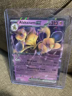 Alakazam EX 50 Scarlet & Violet Black Star Promo Holographic Holo Pokemon - Image 1