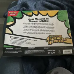 Pokemon TCG - Ascended Heroes Mega Meganium EX Box - Brand New Sealed - Image 2