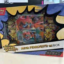 Pokemon TCG: Mega Evolution Ascended Heroes - Mega Feraligatr ex Box - Image 1