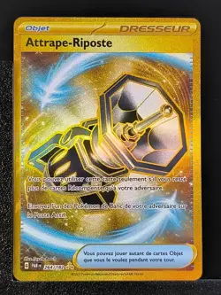 Carte Pokemon Attrape-Riposte 264/182 Gold AR EV4 Faille Paradoxe PAR - Image 1