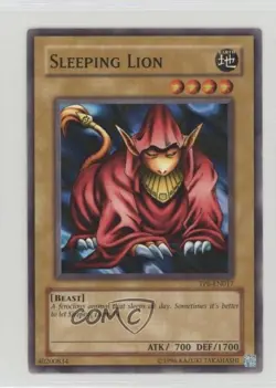 Sleeping Lion YuGiOh Tournament Pack 6 #TP6-EN017 2005 - Image 1