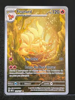 Carte Pokemon Feunard 199/197 EV3 Flammes Obsidiennes OBF Ecarlate et violet - Image 1